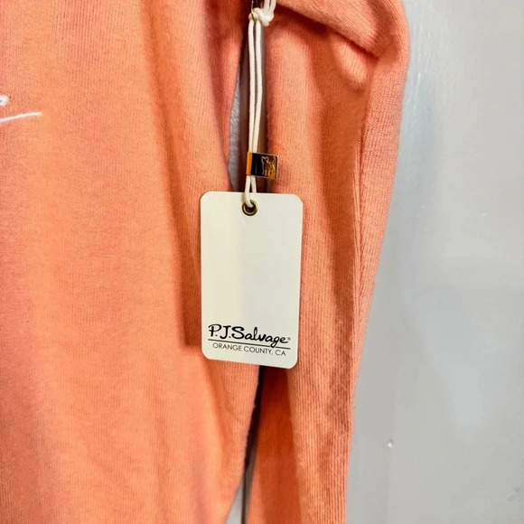 NWT‎ PJ Salvage Fuzzy Sweatshirt - Hello Bubbles Goodbye Troubles size XS - Picture 8 of 11